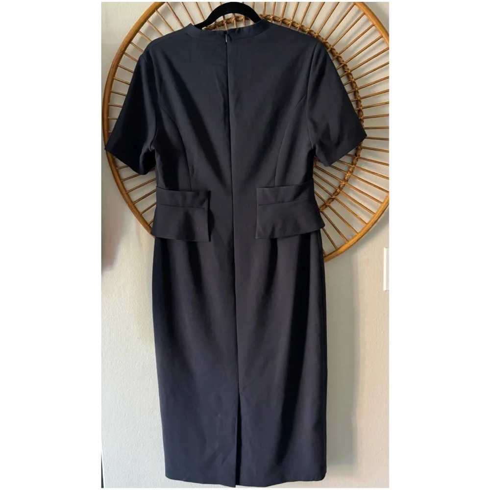 NWT Escada Dajadanan V-Neck sailor  Sheath Dress size 38/8 - Picture 3 of 14